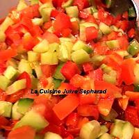 recette LA SALADE ISRAELIENNE