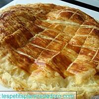 recette GALETTE A LA FRANGIPANE