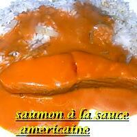 recette saumon à la sauce américaine