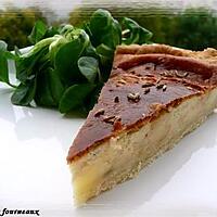 recette Tarte au Munster & au cumin