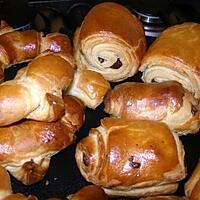 recette pain au chocolat et croissants maison