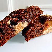 recette Biscuits moelleux au chocolat et caramels mous