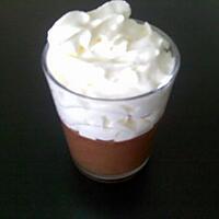 recette Mousse au chocolat praliné et chantilly