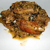 recette sauce de porc ( en landais los bertran )
