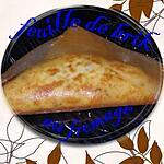 recette feuille de brick au pomme de terre et au fromage