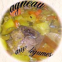 recette agneau aux légumes