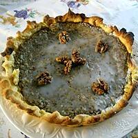 recette TARTE AUX NOIX