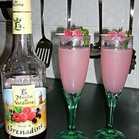 recette cocktail litchi-grenadine sans alcool