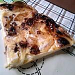 recette tarte aux pommes et lait concentré sucré