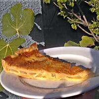 recette Tarte poires caramel