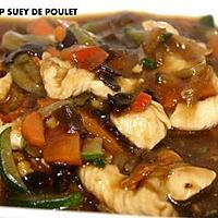 recette SHOP SUEY DE POULET