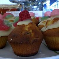 recette Cupcakes dinette choco-fraises