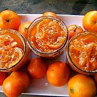 recette Confiture de mandarines au Grand Marnier