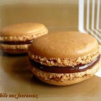 recette Macarons fourrés au carambar