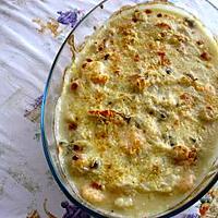 recette GRATIN DE FRUITS DE MER