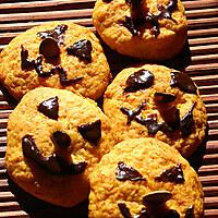 recette Cookies d’Halloween au potimarron
