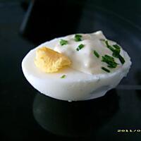 recette oeufs au roquefort