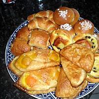 recette viennoiseries(oranais,chausson au pomme,croissants..........)