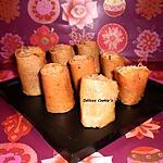 recette Makis de crêpes tofu/surimi/endive