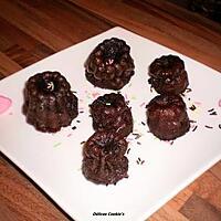 recette Mini cannelés chocolat/café