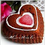 recette Coeur aux cerises, nois et grains de chocolat