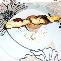 recette Torsade feuilleté-nutella