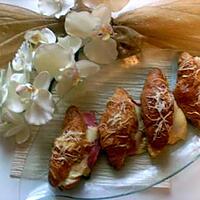 recette Croissant jambon fromage