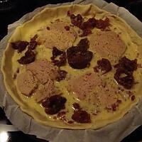 recette PETITE TARTE  figues  foie gras