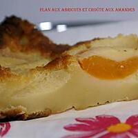 recette CLAFOUTIS ABRICOT ET SA CROÛTE D'AMANDE