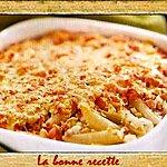 recette gratin de pates au jambon
