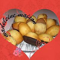 recette mes madeleines