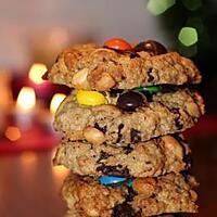 recette Cookies cacahuètes et chocolat