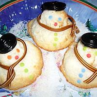 recette Bonshommes de neige coco