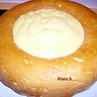 recette savarin et sa crème patissière