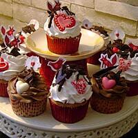 recette ~Cupcakes de la St-Valentin~ 