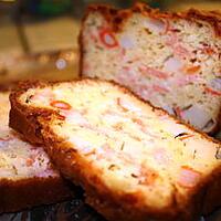 recette Cake saumon & surimi