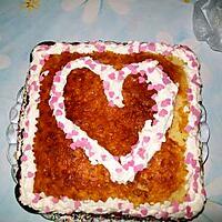 recette Mon gateau au yaourt pour la st valentin