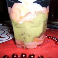 recette verrine de saumon et d avocat