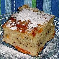 recette Gâteau au yaourt,amandes et abricots,rapide et délicieux !