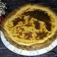 recette la tarte au flan patissier