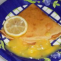 recette CREPE~AUX~CITRON