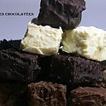 recette BOUCHÉES CHOCOLATÉES SAVEURS VANILLE ET PISTACHE