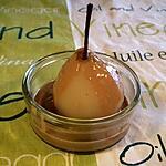 recette Poire au four, sauce carambar