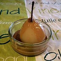 recette Poire au four, sauce carambar