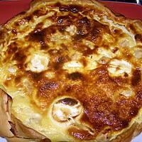 recette quiche poulet curry chevre