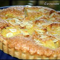 recette Tarte aux poires et aux amandes