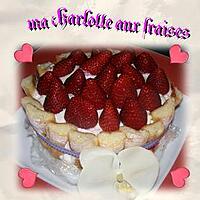 recette charlotte aux fraises