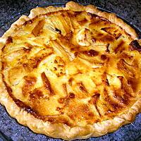 recette Tarte aux pommes/lait concentré