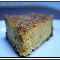 recette ** Le potimarron en version sucrée : Un Cheesecake curcubitacé aux épices **