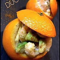 recette DUO DE CLEMENTINES FARCIES